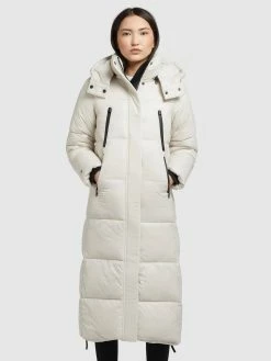 Khujo Manteaux Dhiver Manteau D’hiver Melona Femme Blanc Perle -Magasin de vêtements Khujo pas cher dcc5281dc4b194ceb8d4a01a594461c7