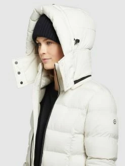 Khujo Manteaux Dhiver Manteau D’hiver OLALLA MATT Femme Blanc Cassé -Magasin de vêtements Khujo pas cher dd6d34340ca57fd02b576e6494b22780