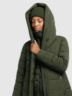 Khujo Manteaux Courts Manteau D’hiver Floyt Femme Olive -Magasin de vêtements Khujo pas cher ddd0d9ce0b529d614fea60f44027e463