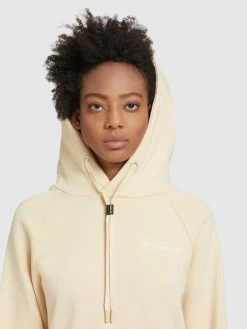Khujo Sweats à Capuche Sweat-shirt Odette Femme Jaune Clair -Magasin de vêtements Khujo pas cher de772bd97bf4ff456e8b6eee3de1d555