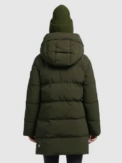 Khujo Manteaux Courts Manteau D’hiver Wente Femme Kaki -Magasin de vêtements Khujo pas cher debf607d7efff65ff72f740c28a1efdd