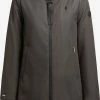 Khujo Manteaux De Mi-saison Manteau Mi-saison LISAD Femme Gris Foncé -Magasin de vêtements Khujo pas cher df0d65577a7aaa5cc376caa942ad50d1