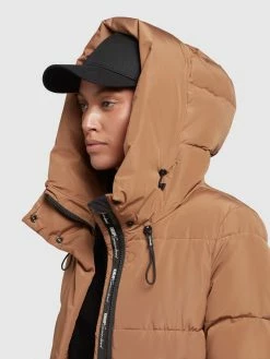 Khujo Manteaux Dhiver Manteau D’hiver Soulani Femme Ocre -Magasin de vêtements Khujo pas cher df19c1ca01afc0693a075f61501c3a19