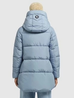 Khujo Vestes De Mi-saison Veste Mi-saison Pheobe Femme Bleu Clair -Magasin de vêtements Khujo pas cher e03550b461ff77ca57d2eb1e774ee8d0