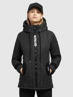 Khujo Vestes Dhiver Veste D’hiver TWEETY PRIME6 Femme Noir -Magasin de vêtements Khujo pas cher e0d89875afc60228c6b854bb6d07cf70