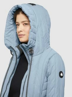 Khujo Manteaux De Mi-saison Manteau Mi-saison Jerry Femme Bleu Clair -Magasin de vêtements Khujo pas cher e187a37008e777ccbbd69f7e0f50d141