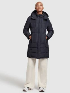 Khujo Manteaux Courts Manteau D’hiver Cups Femme Marine -Magasin de vêtements Khujo pas cher e23c1cf38eb1c19e222c147134ebf58d