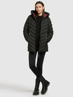 Khujo Vestes De Mi-saison Veste Mi-saison Noomi Femme Noir -Magasin de vêtements Khujo pas cher e2af27b178847e7932013934ec7df2ab