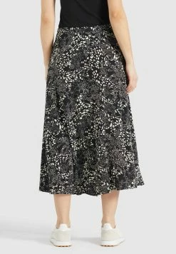 Khujo Jupes Longues Jupe Hepke Femme Noir -Magasin de vêtements Khujo pas cher e4fe27327036b7cf4abca7dbf9e60c7c