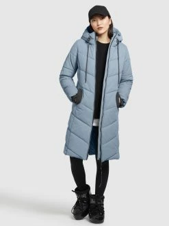 Khujo Manteaux Dhiver Manteau D’hiver Aribay 3 Femme Bleu-gris -Magasin de vêtements Khujo pas cher e5b53a3c884eb6d12f1e02c79a06210d