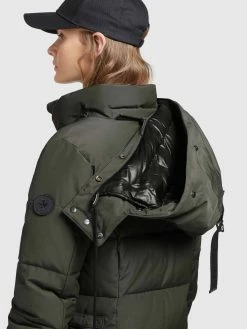 Khujo Manteaux Dhiver Manteau D’hiver Cliv Femme Vert Foncé -Magasin de vêtements Khujo pas cher e5b7619c2410c58727f1ab34b9458d20