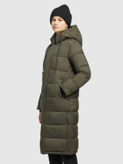 Khujo Manteaux Dhiver Manteau D’hiver Julina Femme Kaki -Magasin de vêtements Khujo pas cher e61a770c8240f6d6ae0f734734e5b76a