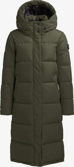 Khujo Manteaux Dhiver Manteau D’hiver Tione Femme Vert Foncé