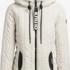 Khujo Vestes De Mi-saison Veste Mi-saison Tweety Femme Blanc Cassé -Magasin de vêtements Khujo pas cher e6d434bcd12c7e37137f1984826b0147