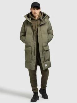 Khujo Manteaux Dhiver Manteau D’hiver Slow Homme Olive -Magasin de vêtements Khujo pas cher e7e91bdd1f5e87700c2ebe847a3b3e5b