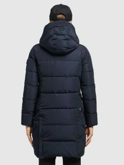 Khujo Manteaux De Mi-saison Manteau Mi-saison Mugg Femme Bleu Marine -Magasin de vêtements Khujo pas cher e7ea7fa6aff6daede90a040202d6664f