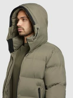 Khujo Manteaux Dhiver Manteau D’hiver Crew Homme Olive -Magasin de vêtements Khujo pas cher e8566cf7bbc353873296db824748a51a