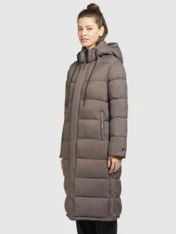 Khujo Manteaux Dhiver Manteau D’hiver Julina Femme Sépia -Magasin de vêtements Khujo pas cher e954a5f22ec7e0baad7ecb9d1b82f832
