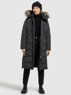 Khujo Manteaux Dhiver Manteau D’hiver LOLL Femme Anthracite -Magasin de vêtements Khujo pas cher ea7201c3ae4752c1cc1567fb6f3c3f48