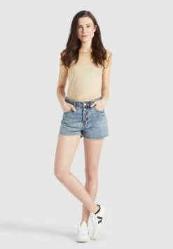 Khujo Shorts En Jean Loosefit Jean Anouk Femme Bleu -Magasin de vêtements Khujo pas cher ebca8455a52b035969df915cde0c1da0