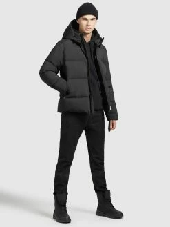 Khujo Vestes Dhiver Veste D’hiver Rodney 2 Homme Noir -Magasin de vêtements Khujo pas cher ebfb0b5e849797e5a45395bddfbd0693