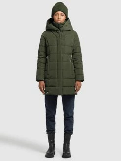 Khujo Manteaux Courts Manteau D’hiver Floyt Femme Olive -Magasin de vêtements Khujo pas cher ec0b6e589b278828d48b502b9fc9e52f