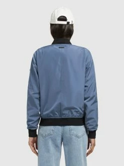 Khujo Vestes De Mi-saison Veste Mi-saison Stence2 Femme Bleu -Magasin de vêtements Khujo pas cher ec73f16eb81223d91a81685f33b6270d