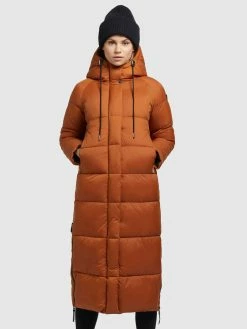 Khujo Manteaux Dhiver Manteau D’hiver LAMERA Femme Orange -Magasin de vêtements Khujo pas cher eca65bc5c825f802f18d61a1ec7435f9