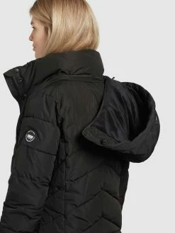 Khujo Manteaux Dhiver Manteau D’hiver Delinas Femme Noir -Magasin de vêtements Khujo pas cher ee03831970f89c7eb0782d5096101e1d