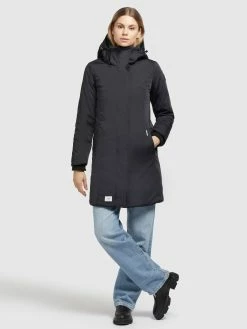 Khujo Manteaux Dhiver Manteau D’hiver Blossom Femme Noir -Magasin de vêtements Khujo pas cher eea2453297e80212cbf476242d438cfd