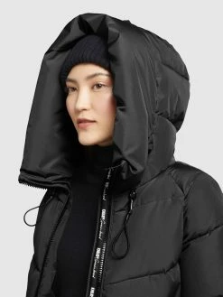 Khujo Vestes Dhiver Veste D’hiver Esila Femme Noir -Magasin de vêtements Khujo pas cher eeebb71196d7da87af8b94f00bcf4c9b