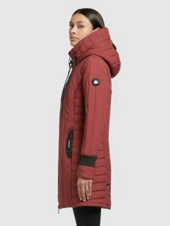 Khujo Vestes Dhiver Veste D’hiver Jerry Femme Rouge Rouille -Magasin de vêtements Khujo pas cher f0dd00fd6ccfad913b413e8f0d756dc3