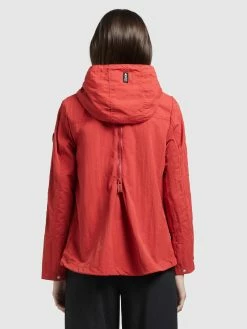 Khujo Vestes De Mi-saison Veste Mi-saison ZAHIRA3 Femme Rouge -Magasin de vêtements Khujo pas cher f170c60a8d3029551cdb39dec3e7a493