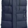 Khujo Vestes Sans Manches Gilet Tourin Femme Marine -Magasin de vêtements Khujo pas cher f1c8e0cb3be42e8d1a6dd239770bb19f