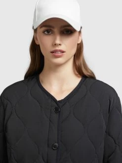 Khujo Manteaux De Mi-saison Manteau Mi-saison SIRA Femme Noir -Magasin de vêtements Khujo pas cher f21e756c5b52bdeb6b7f30978057bf80