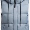 Khujo Vestes Sans Manches Gilet Eden Femme Bleu Clair -Magasin de vêtements Khujo pas cher f28426983663570aee49e457cb825789
