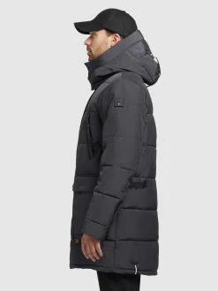 Khujo Vestes Dhiver Veste D’hiver Vivas Homme Gris Foncé -Magasin de vêtements Khujo pas cher f290bb8de8dd030b67983b665be2a3b5