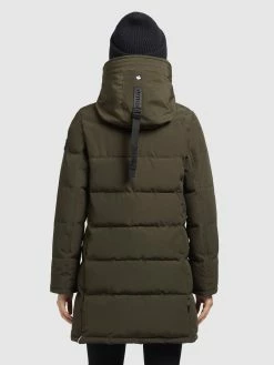 Khujo Manteaux Courts Manteau D’hiver Mats Femme Vert Foncé -Magasin de vêtements Khujo pas cher f34e0dbe718be81d9339888a07589275