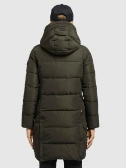 Khujo Manteaux De Mi-saison Manteau Mi-saison Mugg Femme Olive -Magasin de vêtements Khujo pas cher f379e136066ae8b258813475c95641b1
