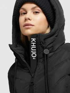 Khujo Vestes De Mi-saison Veste Mi-saison Stern Femme Noir -Magasin de vêtements Khujo pas cher f3adc653c727688c33fae1bd7cadd175