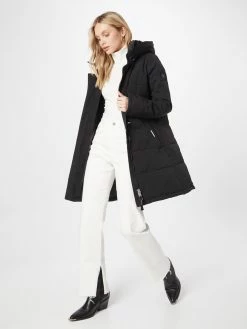 Khujo Manteaux Dhiver Manteau D’hiver Cloren Femme Noir -Magasin de vêtements Khujo pas cher f454a4365166d05615e2f2b7c6c75362