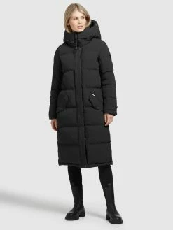 Khujo Manteaux Dhiver Manteau D’hiver Dakota Femme Noir -Magasin de vêtements Khujo pas cher f45e4ef6c8d0e968cec6f2012ae55b0f