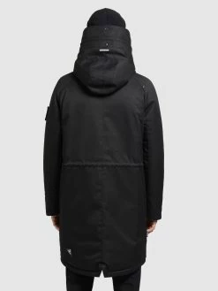 Khujo Manteaux Dhiver Manteau D’hiver Tuck Homme Noir -Magasin de vêtements Khujo pas cher f507eb42c658b918d76fa012e06ab65b