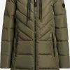 Khujo Manteaux Dhiver Manteau D’hiver MUGG Femme Olive -Magasin de vêtements Khujo pas cher f7b26010654358f429cf2a13a97cb44f