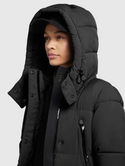 Khujo Manteaux De Mi-saison Manteau Mi-saison Melona Femme Noir -Magasin de vêtements Khujo pas cher f8492d573af5063dfd90c83a7c4fa3bf