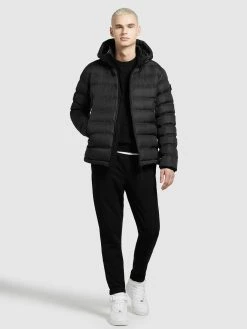 Khujo Vestes Dhiver Veste D’hiver Gamer Homme Noir -Magasin de vêtements Khujo pas cher f86533d7f0c9468708397e001c798f96