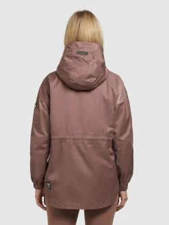 Khujo Vestes De Mi-saison Veste Mi-saison PRAYATA Femme Marron -Magasin de vêtements Khujo pas cher f932504b3cf4940124c5126000b868fb