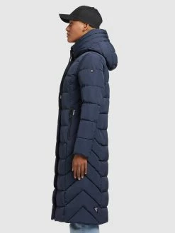 Khujo Manteaux Dhiver Manteau D’hiver Gamber Femme Bleu Foncé -Magasin de vêtements Khujo pas cher facef51f1608b2657894b23b812a1aae