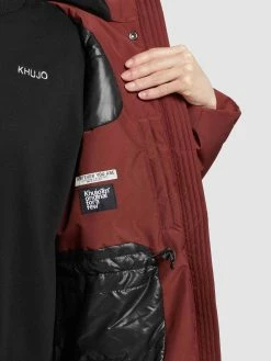 Khujo Manteaux Dhiver Manteau D’hiver Cliv Femme Rouge Rouille -Magasin de vêtements Khujo pas cher faf32fe6f4579c66741f55b3c8c669e6