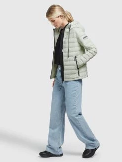 Khujo Vestes De Mi-saison Veste Mi-saison LOVINA4 Femme Vert -Magasin de vêtements Khujo pas cher fb1a81794f8af55814b1ba660b2a8c0b